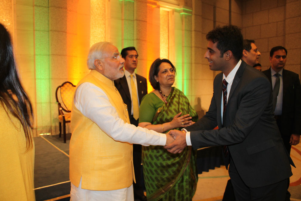 PM Modi & Sandy Sir